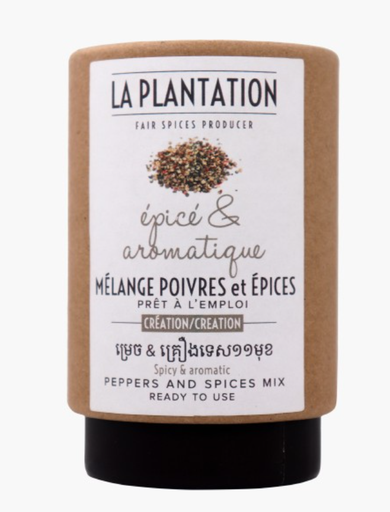 [PLANTATION18] PEPPER/ SPICES MIX - 50GR MELANGE POIVRES/EPICES - 50GR