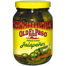 [TEX0183] JALAPENOS SLICED "OLD EL PASO" JALAPENOS TRANCHE "OLD EL PASO"