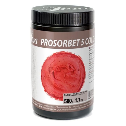 [SOSA02180061] PROSORBET COLD/HOT SOSA - 500GR PROSORBET FROID/CHAUD SOSA - 500GR