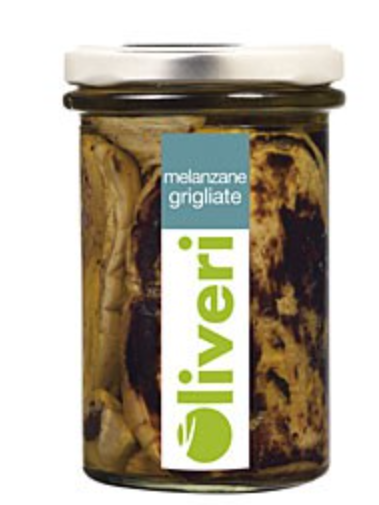 [ITALIA082] GRILLED EGGPLANT OLIVERI - 190GR AUBERGINE A LA BRAISE OLIVERI - 190