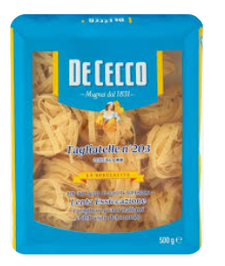 [SC0010] TAGLIATELLE "DE CECCO" - 500GR TAGLIATELLE "DE CECCO" - 500GR