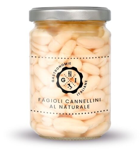 [ITALIA065] CANNELLINI BEANS NATURAL "GASTRONOMIA ITALIANA" HARICOT BLANC "GASTRONOMIA ITALIANA"