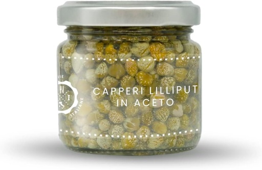 [ITALIA100] CAPERS SM IN BRINE "LILLIPUT" 106ML CAPRES AU VINAIGRE "LILLIPUT" 106ML