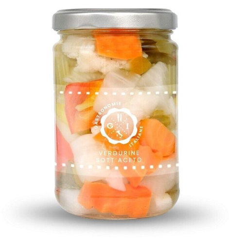 [ITALIA097] VEGETABLES IN VINEGAR - 314ML LEGUMES EN SAUMURE - 314ML