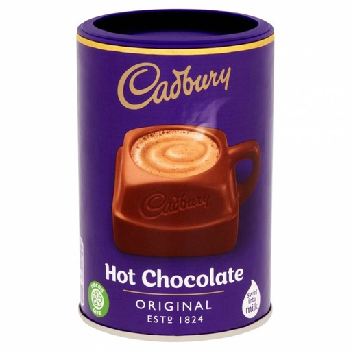 [TEX0188] CADBURYS HOT CHOCOLATE POWDER 250GR CADBURYS CHOCOLAT CHAUD EN POUDRE 250GR