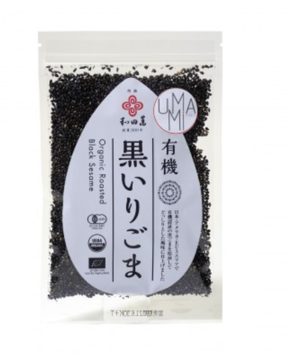 [JAPAN031] ORGANIC ROASTED BLACK SESAME - 50G SESAME TOASTE NOIR - 50G