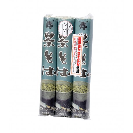 [JAPAN040] CHASOBA BUCKWHEAT / MATCHA - 3 X 160G CHASOBA SARRASIN / MATCHA - 3 X 160G