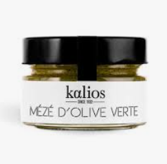 [KALIOS07] MEZE GREEN OLIVE - 90GR MEZE OLIVE VERTE - 90GR