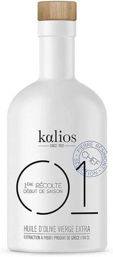 [KALIOS08] EXTRA VIRGIN OLIVE OIL CUVEE 01 - 50CL HUILE D'OLIVES EXTRA VIERGE CUVEE 01 - 50CL