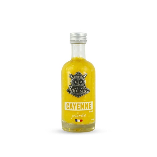 [SAUCE058] CAYENNE PUREE HELLICIOUS 100ML PUREE PIMENT CAYENNE HELL. 100ML