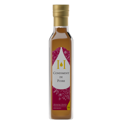 [FROGGY005] PEAR VINEGAR HUILERIE BEAUJAISE - 25CL VINAIGRE POIRE HUILERIE BEAUJAISE - 25CL