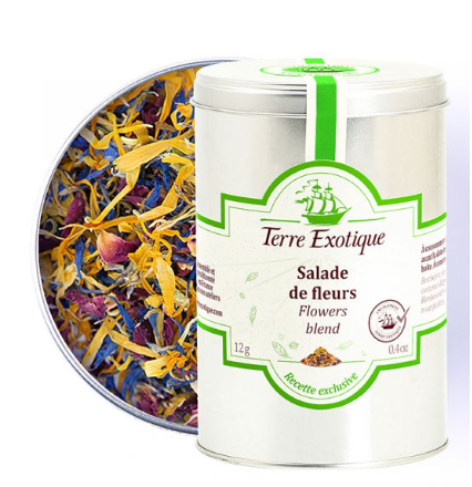 [KEREX039] MIX DRY GOODS FLOWERS - 12GR SALADE FLEURS - 12GR