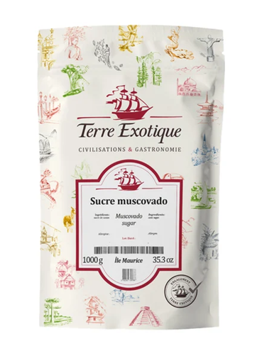 [SC0148] MUSCOVADO SUGAR - 1KG SUCRE MUSCOVADO - 1KG