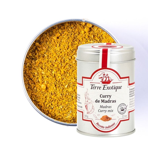 [KEREX104] CURRY MADRAS POWDER - 60GR CURRY MADRAS POUDRE - 60GR