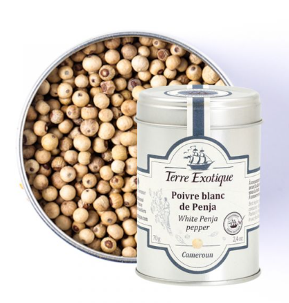 [KEREX054] WHITE PEPPER PENJA PEPPER - 70GR POIVRE BLANC DE PENJA - 70GR