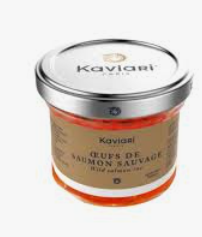 WILD SALMON ROE KAVIARI - 100GR OEUFS SAUMON SAUVAGE KAVIARI - 100G