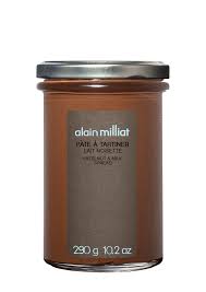 [ALAINJAM001] HAZELNUT MILK SPREAD ALAIN MILLIAT 290 G -   PATE A TARTINER NOISETTE LAIT ALAIN MILLIAT 290G
