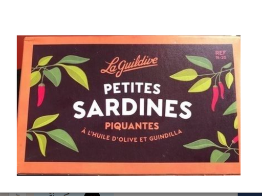 [SPAIN03] SMALL 16/20 SPICY SARDINES PETITES 16/20 SARDINES PIQUANTES