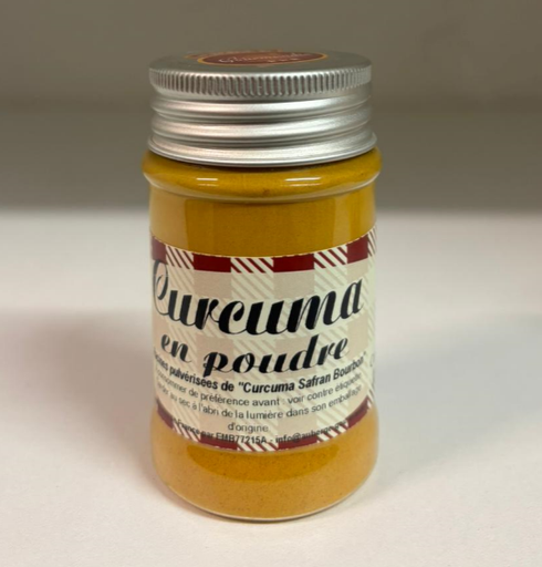 [EPI0076] TUMERIC GROUND  100ML CURCUMA MOULU 100ML