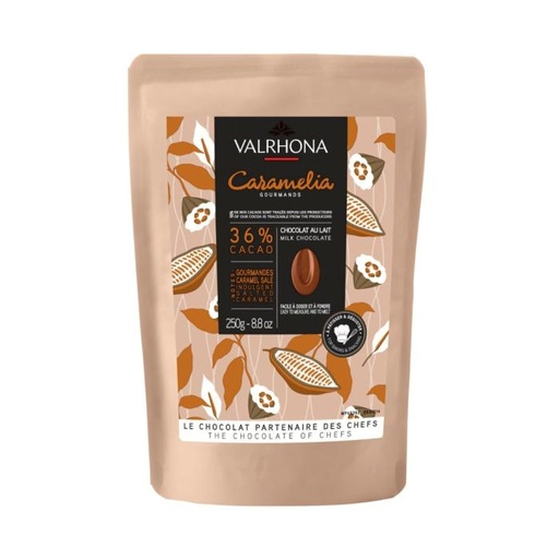 [CHCLT061] VALRHONA CARAMELIA 36% - 250G VALRHONA CARAMELIA 36% - 250G