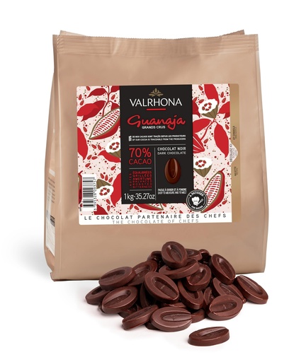 [CHCLT007] VALRHONA GUANAJA 70% - 1KG VALRHONA GUANAJA 70% - 1KG