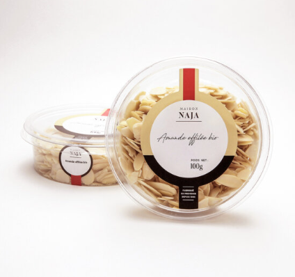 [DRYFRUIT14] ALMOND FLAKES ORGANIC - 100G AMANDE EFFILEE BIO - 100G