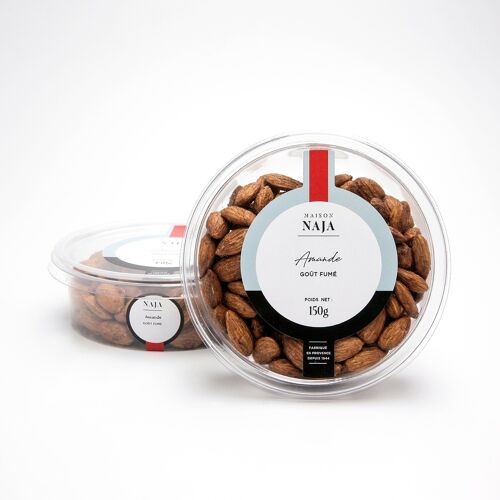 [DRYSNACK10] ALMONDS SMOKED NAJA - 150G AMANDE FUME NAJA - 150G