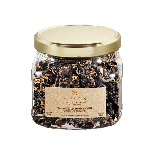 [PLANTIN04] DRY  BLACK TRUMPET - 125GR TROMPETTES DES MORTS SECHES - 125GR