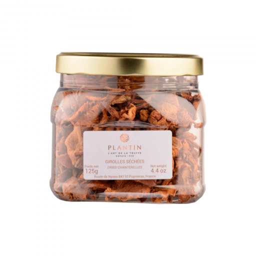[PLANTIN10] DRY  CHANTERLES CANTHARELLUS-125GR GIROLLES SECHES CANTHARELLUS-125GR