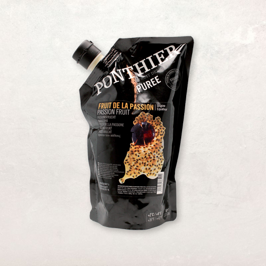PASSION FRUIT PUREE PONTHIER - 1KG PUREE FRUITS DE LA PASSION - 1KG