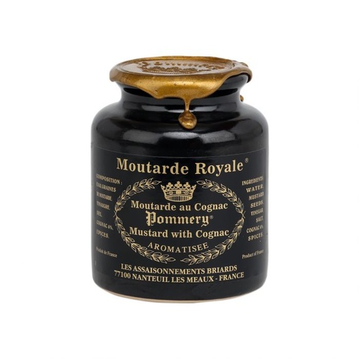 [MOUTARDE01] COGNAC MUSTARD POMMERY - 250G MOUTARDE COGNAC POMMERY - 250G