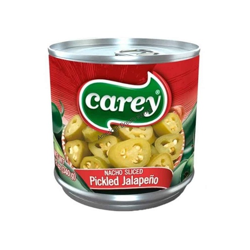 [SAUCE071] JALAPENOS NACHOS CAREY - 340GR JALAPENOS NACHOS CAREY - 340GR