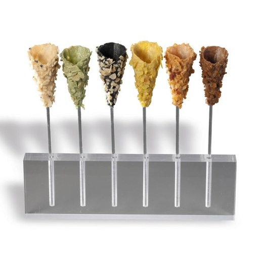 [ROSESAV11] MINI CORNETS SALTED MIX FLAVOUR 83PC MINI CONES SALES MIX SAVEUR 83PC