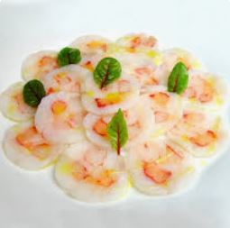 [FZSEAFOOD-47] CARPACCIO PRAWNS - 70GR CARPACCIO CREVETTES - 70GR