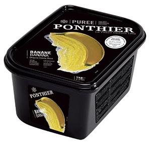 BANANA PUREE FROZEN - 1KG PUREE BANANE SURGELE - 1KG