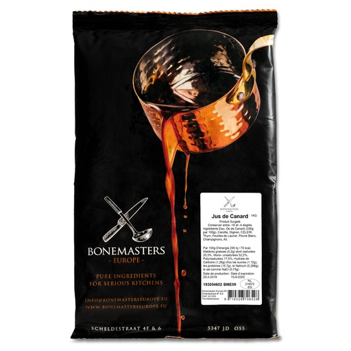 [BONEMASTER04] DUCK JUS "BONEMASTER" KG -JUS DE CANARDS "BONEMASTER" KG
