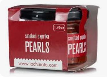 [CHINATA001] SMOKED PAPRIKA PEARLS LA CHINATA - 50GR SMOKED PAPRIKA PEARLS LA CHINATA - 50GR