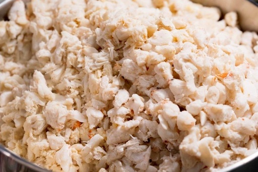 [FZSEAFOOD-20] BLU CRAB MEAT JUMBO 350GR - CHAIR CRABE BLEU JUMBO 350GR