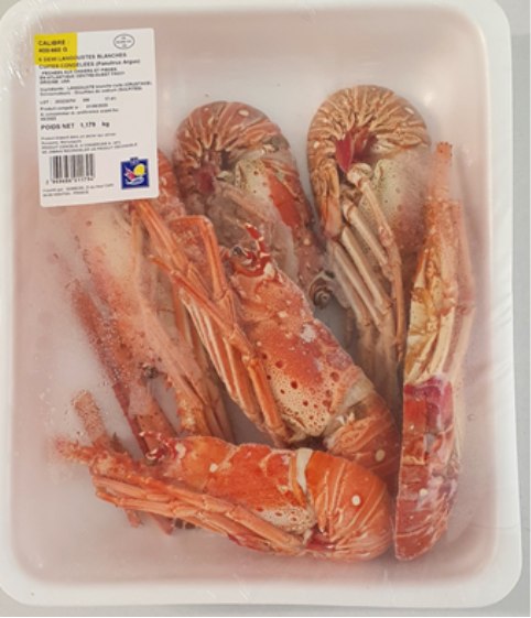1/2 LANGOUSTE FROZEN - 1/2 LANGOUSTE CGL 