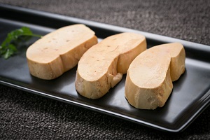 [FZDUCK-02] ESCALOPE DUCK FOIE GRAS FRZ/KG ESCALOPE FOIE GRAS CANARD 1KG