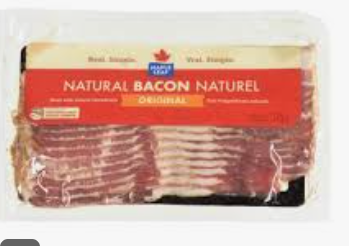 [TEX0008] BACON SMOKED/UNSMOKED FROZEN - 400G BACON FUME/NATURE SURGELE - 400GR