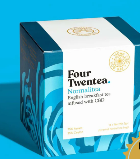FOUR TWENTEA NORMALITEA CBD TEA - FOUR TWENTEA NORMALITEA  THE CBD