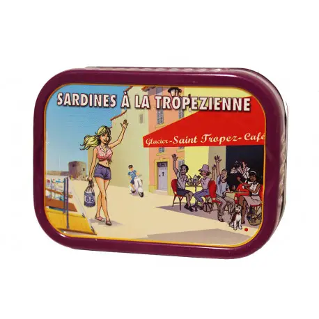 [GPW013] SARDINES TROPEZIENNE LA BONNE MER - 115G SARDINES TROPEZIENNE LA BONNE MER - 115G