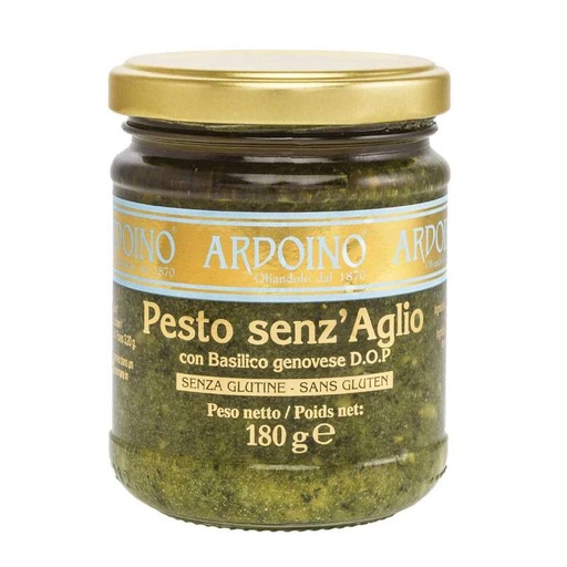 [ITALIA143] PESTO NO GARLIC ARDOINO 180G - PESTO SANS AIL ARDOINO 180G 