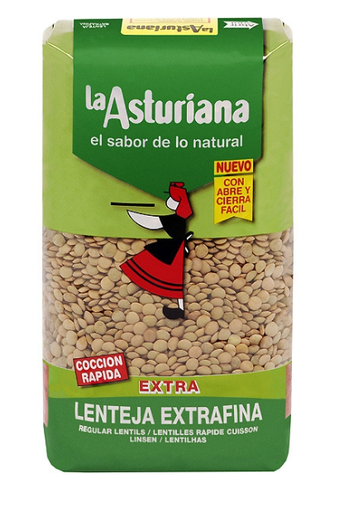 [SC157] LA ASTURIANA LENTEJA EXTRAFINA - GREEN LENTILS