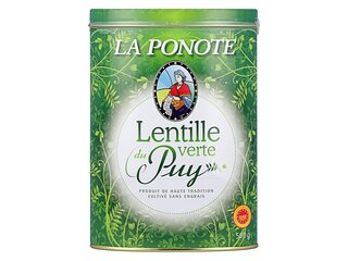 [ORGANIC089] PUY GREEN LENTILS 500G - LENTILLE VERTE DU PUY 500G
