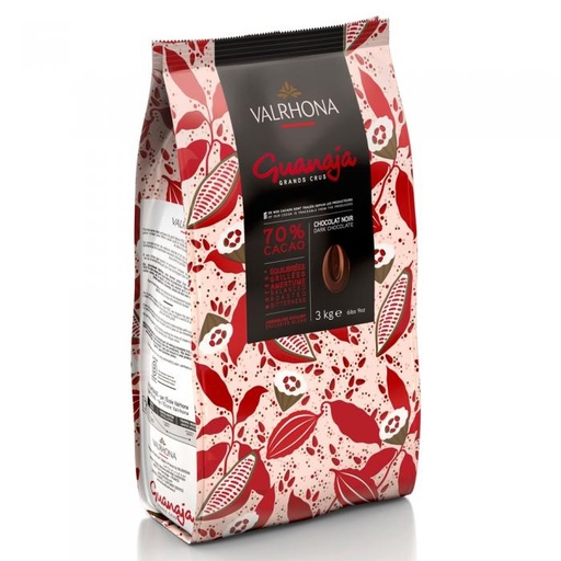 [CHCLT101] VALRHONA GUANAJA 70% - 3KG VALRHONA GUANAJA 70% - 3KG 