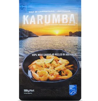 [FZSEAFOOD-137] FZSEAFOOD-137 - PEELED PRAWN Karumba AUSTRALIA - CREVETTE EPLUCHEE AUSTRALIE 20/40 pc 1 Kg