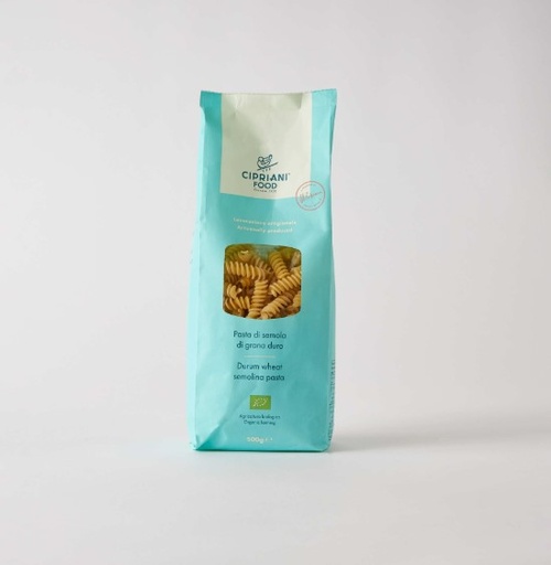 [ITALIA145] FUSILLI CIPRIANI ORGANIC - 500G FUSILLI CIPRIANI BIO
