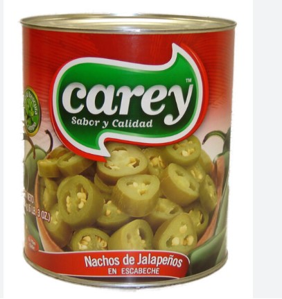 [SAUCE070] JALAPENOS NACHOS CAREY - 340GR JALAPENOS NACHOS CAREY - 340GR